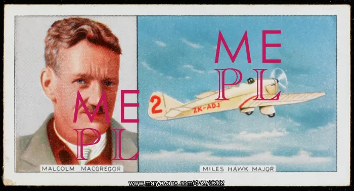 : Malcolm Macgregor - Miles Hawk Major : Malcolm Macgregor - Miles Hawk Major