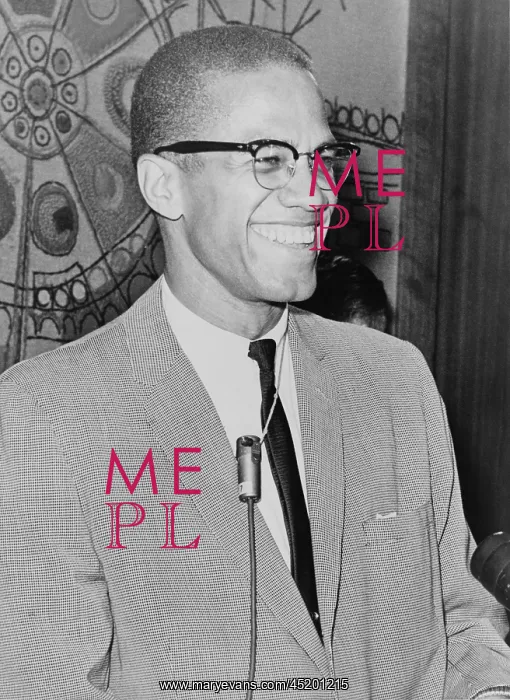 : Malcolm X (1925-1965) speaking in 1964, ? : Malcolm X (1925-1965) speaking in 1964, ?