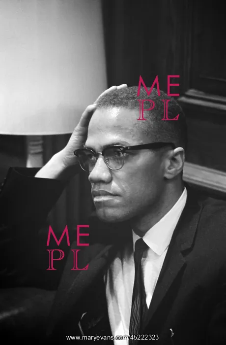 : Malcolm X, Malcolm X waits at Martin Luther ? : Malcolm X, Malcolm X waits at Martin Luther ?