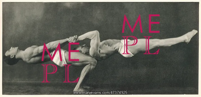  : MALE ACROBATS  /  BEAUTE