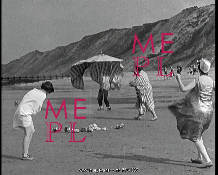 : A Male Actor is Chased Into a Bathing Tent : A Male Actor is Chased Into a Bathing Tent
