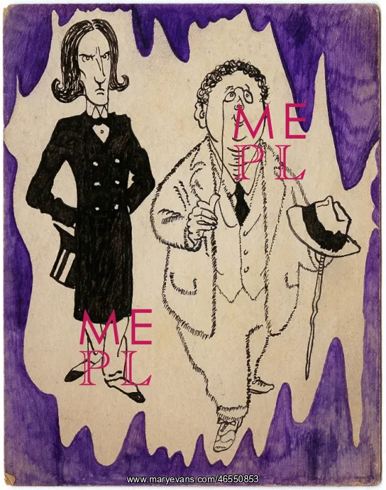 : Male caricatures by George Ranstead : Male caricatures by George Ranstead