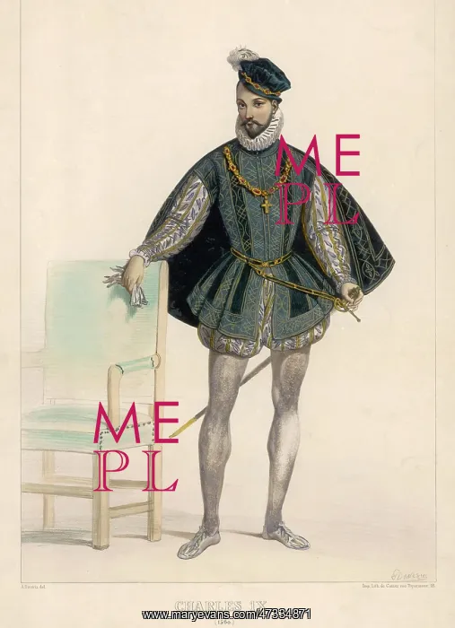 : Male Costume 1560 : Male Costume 1560