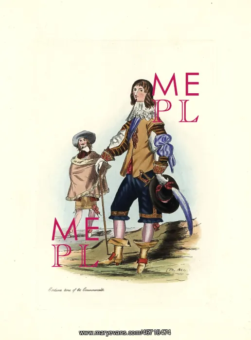 : Male costume at the time of the Commonwealth : Male costume at the time of the Commonwealth
