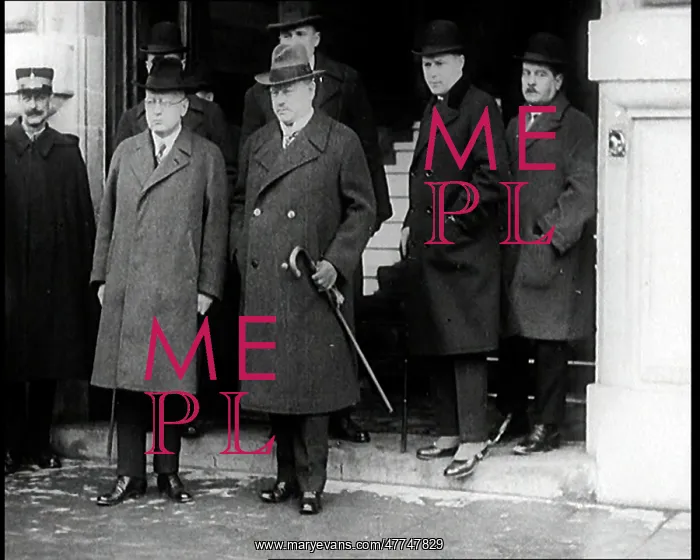 : Male Ministers Standing on the Steps of a Large : Male Ministers Standing on the Steps of a Large