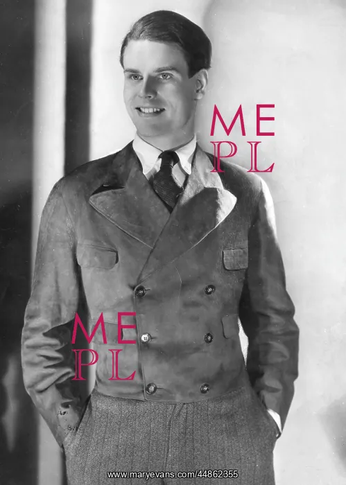 : MALE MODEL 1930S : MALE MODEL 1930S