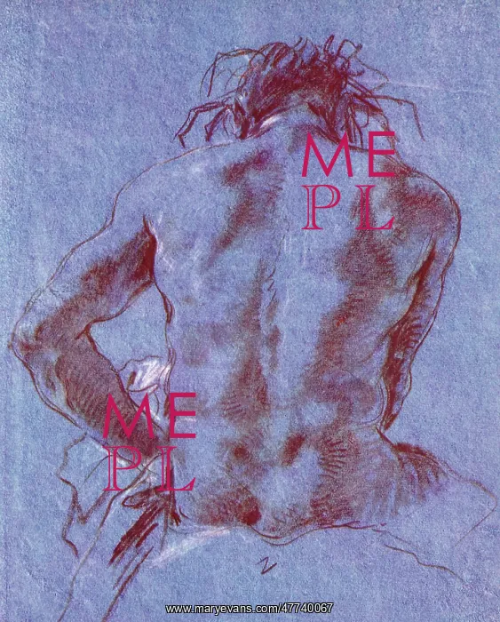 : Male Nude from the Back, by Tiepolo : Male Nude from the Back, by Tiepolo