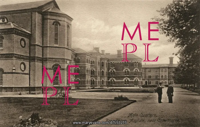 : Male Quarters, Broadmoor Asylum, Berkshire : Male Quarters, Broadmoor Asylum, Berkshire
