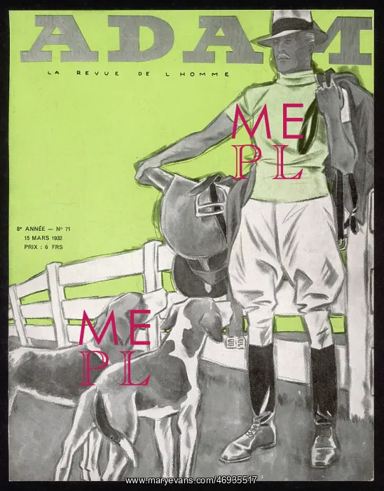 : MALE TYPE / SPORTING 1932 : MALE TYPE / SPORTING 1932