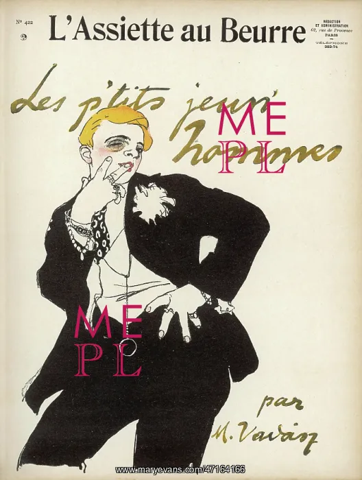  : MALE TYPES / DANDIES 1909