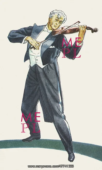  : Male Violinist