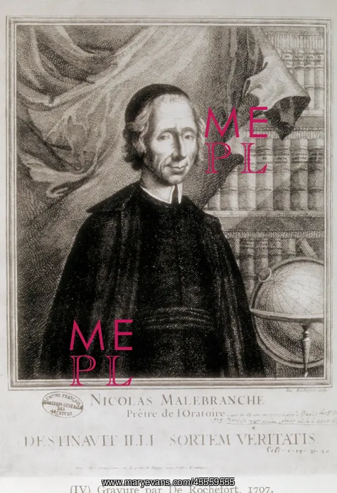 : MALEBRANCHE, Nicolas de (1638-1715). Disciple : MALEBRANCHE, Nicolas de (1638-1715). Disciple