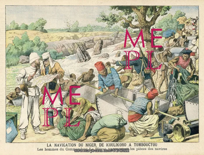 : Mali - River Niger - 1905 : Mali - River Niger - 1905