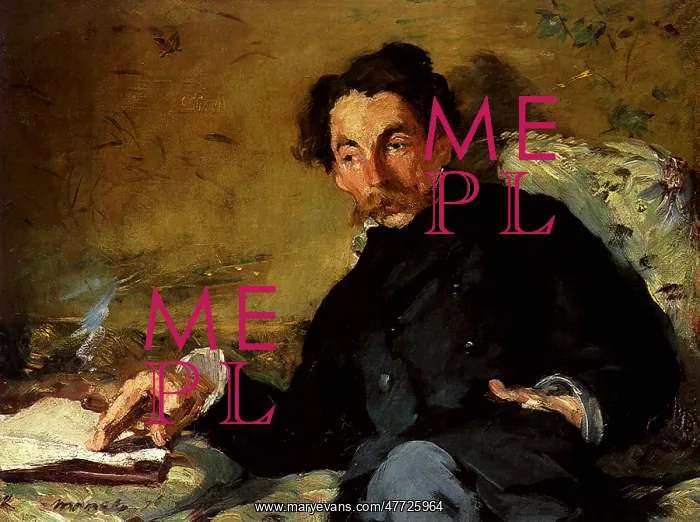: Mallarme, by Manet : Mallarme, by Manet