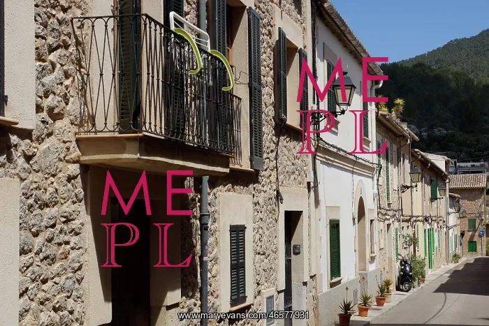 : Mallorca, Spain, Valldemossa - Old Houses : Mallorca, Spain, Valldemossa - Old Houses