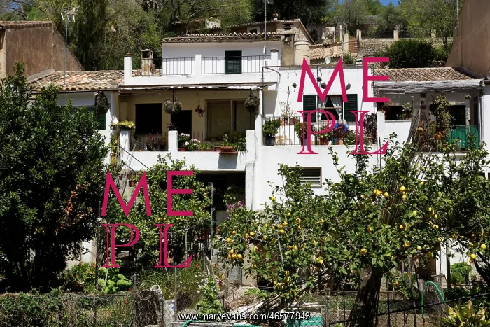 : Mallorca, Spain, Valldemossa - Typical Houses : Mallorca, Spain, Valldemossa - Typical Houses