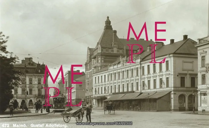  : Malmo - Sweden - Gustavus Adolphus Square