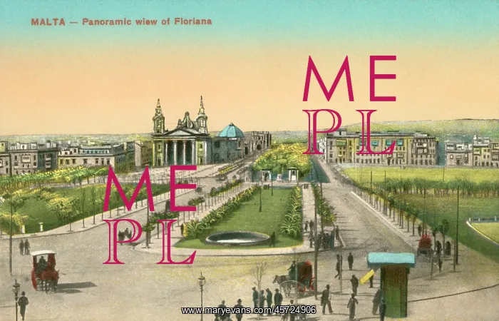 : Malta - Panoramic View of Floriana : Malta - Panoramic View of Floriana