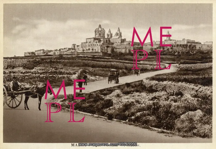 : Malta - View of Mdina (Citta Vecchia or Citta Notabile) : Malta - View of Mdina (Citta Vecchia or Citta Notabile)