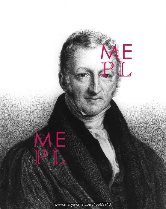 : Malthus, Thomas Robert, 13.2.1766 - 23.12.1834 : Malthus, Thomas Robert, 13.2.1766 - 23.12.1834