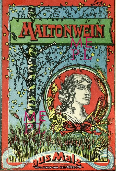 : Malton wine, advertising, 19th century : Malton wine, advertising, 19th century