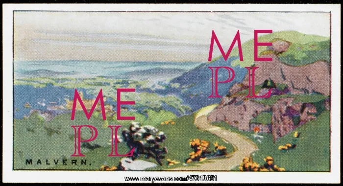  : MALVERN / WORCS / CIG CARD