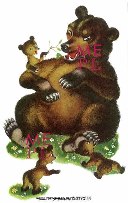  : Mama Bear and Cubs