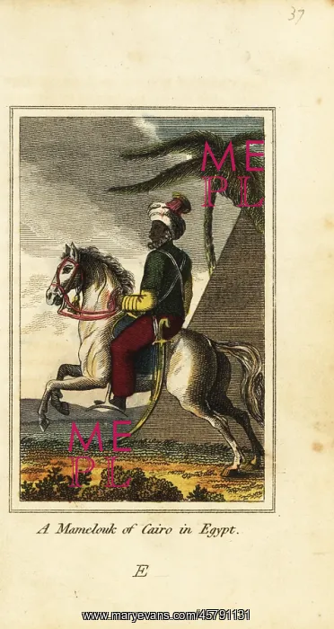 : A Mamelouk of Cairo in Egypt, 1818 : A Mamelouk of Cairo in Egypt, 1818