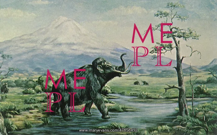 : Mammoth in Bog : Mammoth in Bog