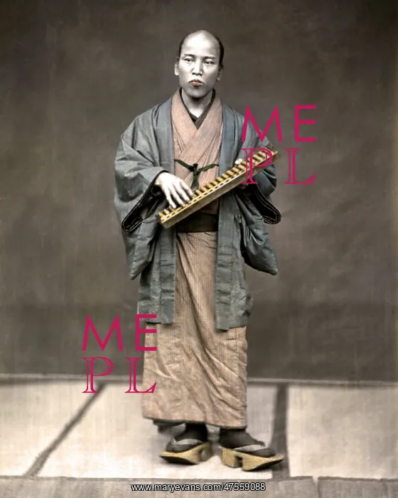 : Man with abacus, Japan : Man with abacus, Japan