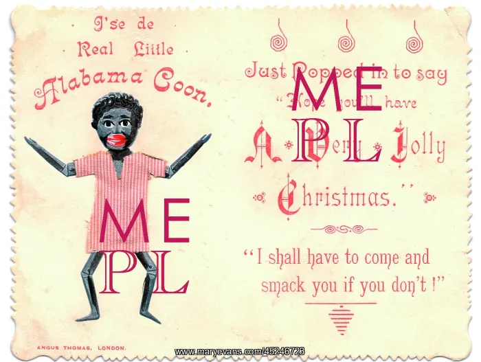  : Man from Alabama on a Christmas card