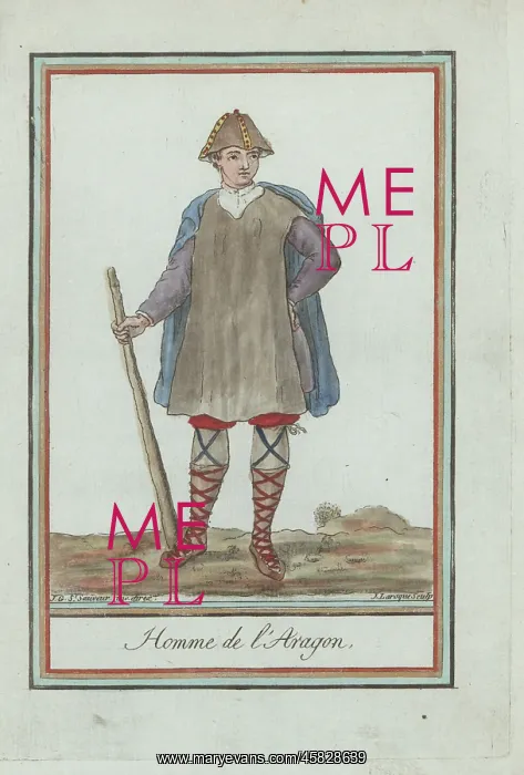 : Man of Aragon, Spain : Man of Aragon, Spain