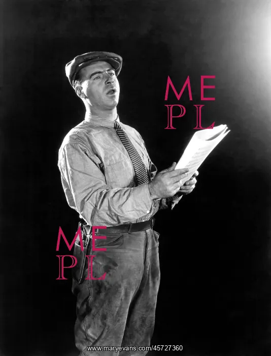 : Man auditioning for a role : Man auditioning for a role