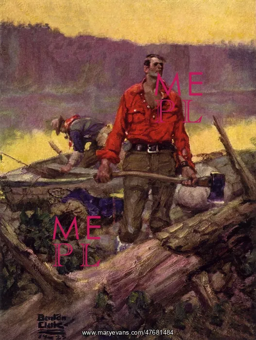  : Man with axe