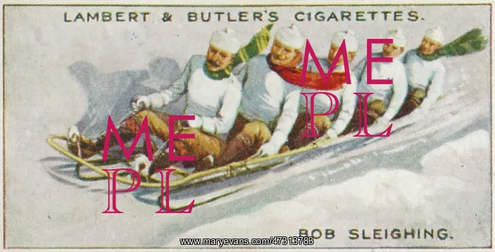 : Five Man Bobsleigh 1914 : Five Man Bobsleigh 1914