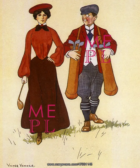  : Man Caddies for Woman