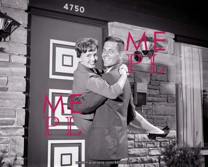 : Man About to Carry the Woman Over the Threshold : Man About to Carry the Woman Over the Threshold