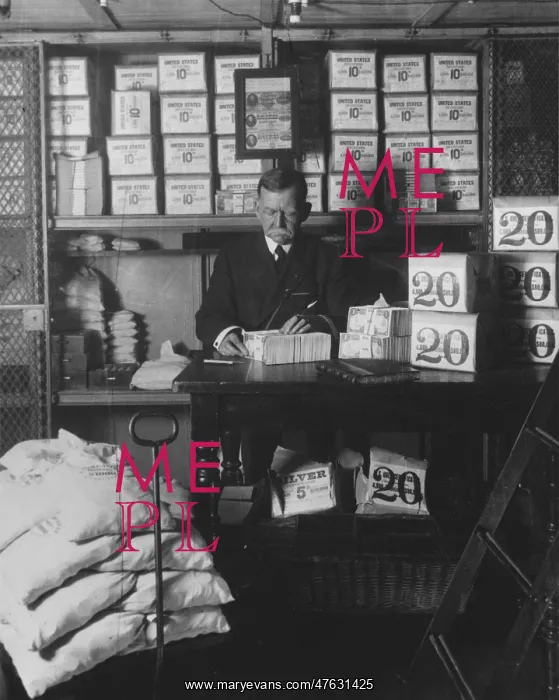  : Man Counting Money