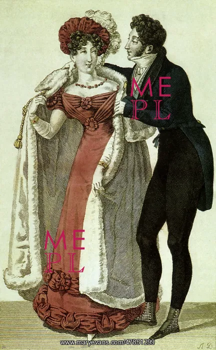: Man courting a Young Woman : Man courting a Young Woman
