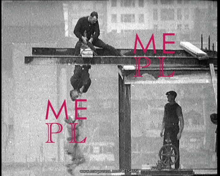 : Man Dangling By His Feet From A Plank Suspended : Man Dangling By His Feet From A Plank Suspended