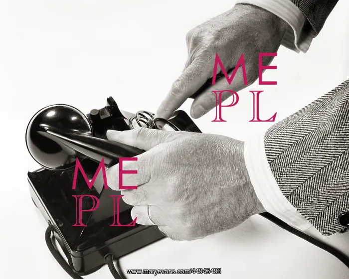  : Man Dialing