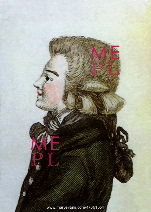  : Man dressed in Formal French Wig