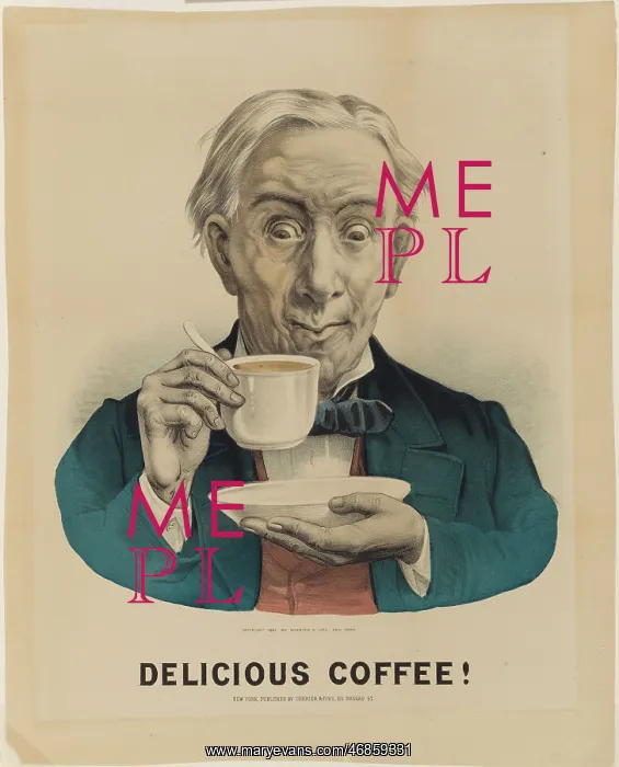  : Man drinking a cup of delicious Coffee!