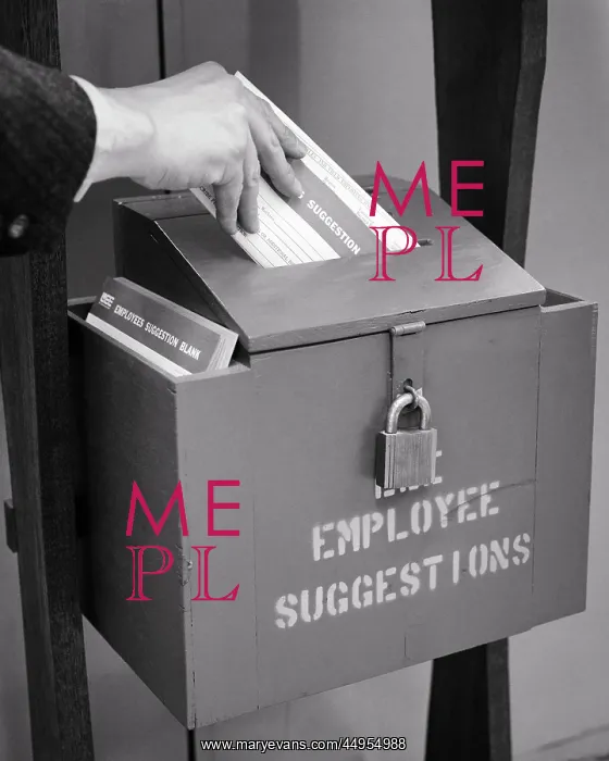 : Man Employee Hand Dropping Message into Company : Man Employee Hand Dropping Message into Company