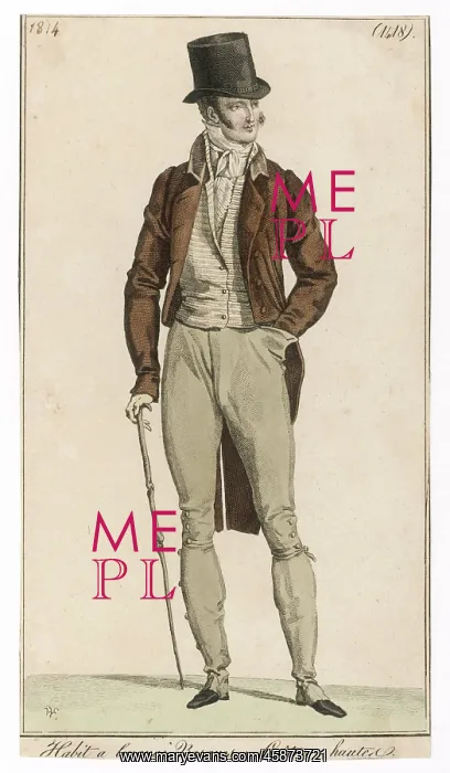 : Man in Gaiters 1814 : Man in Gaiters 1814