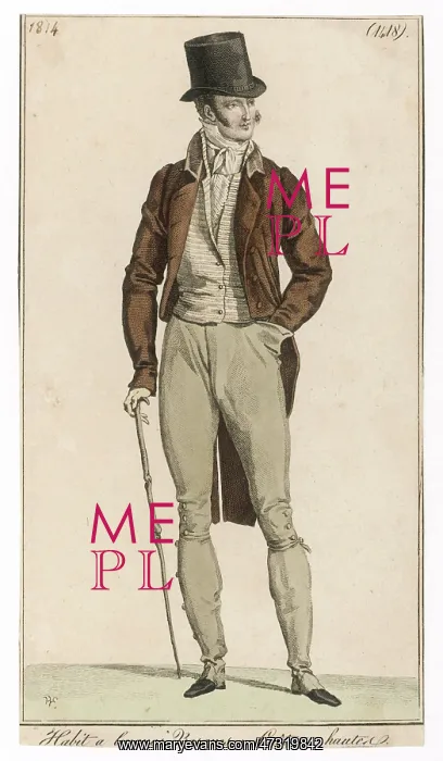 : Man in Gaiters 1814 : Man in Gaiters 1814