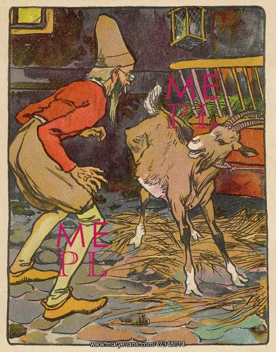  : MAN WITH GOAT