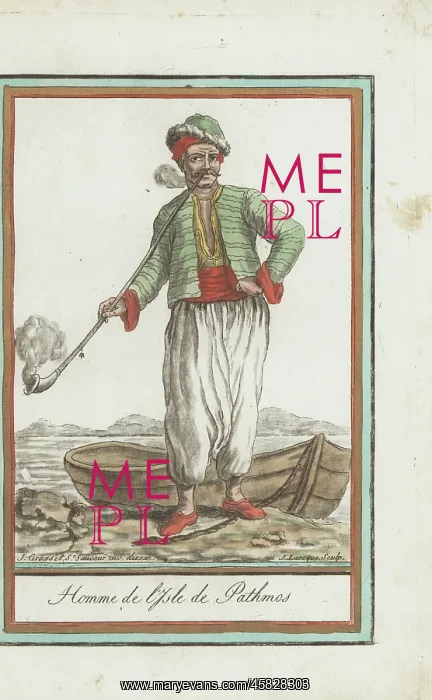 : Man of the Greek island of Patmos : Man of the Greek island of Patmos