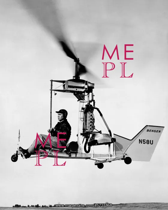 : One Man helicopter that uses a Mercury Outboard ? : One Man helicopter that uses a Mercury Outboard ?