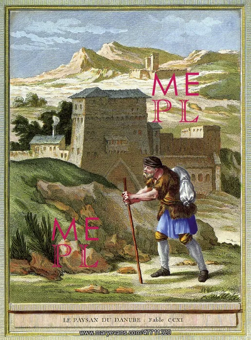  : Man Hiking by Fort